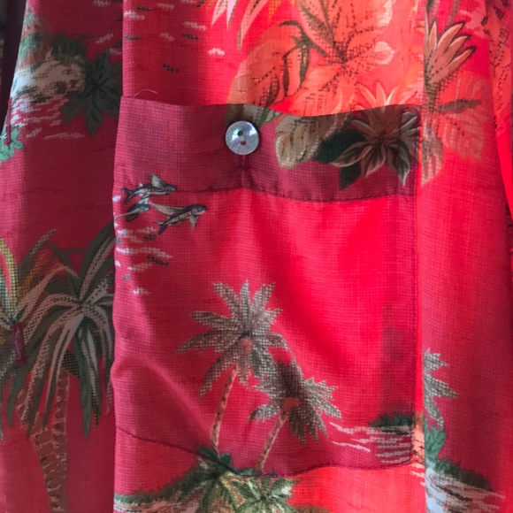 Vintage Tori Richard Men’s Hawaiian Aloha Shirt - Picture 3 of 6